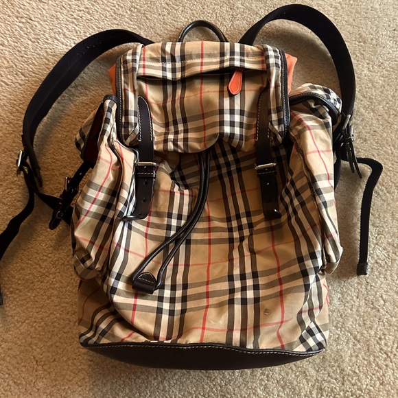 Burberry rucksack bagOBO. Barely used. Perfect conditionRetails for $1590+